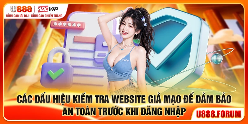 Các dấu hiệu website giả mạo cần kiểm tra trước khi đăng nhập