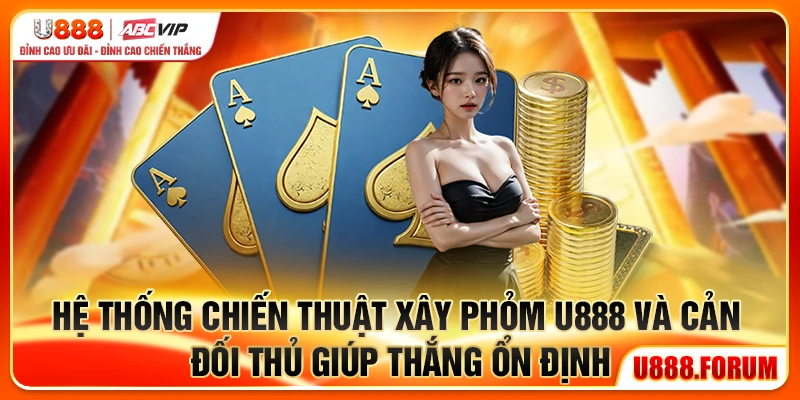 Hệ thống chiến thuật xây phỏm U888 và cản đối thủ giúp thắng ổn định