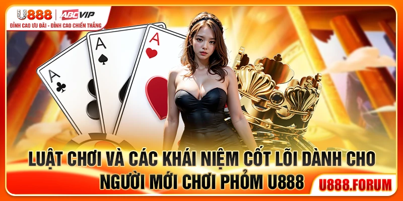 Phỏm U888 - Game Tá Lả Đỉnh Cao Cho Dân Mê Bài Việt 2 Luật chơi và các khái niệm cốt lõi dành cho người mới chơi Phỏm U888