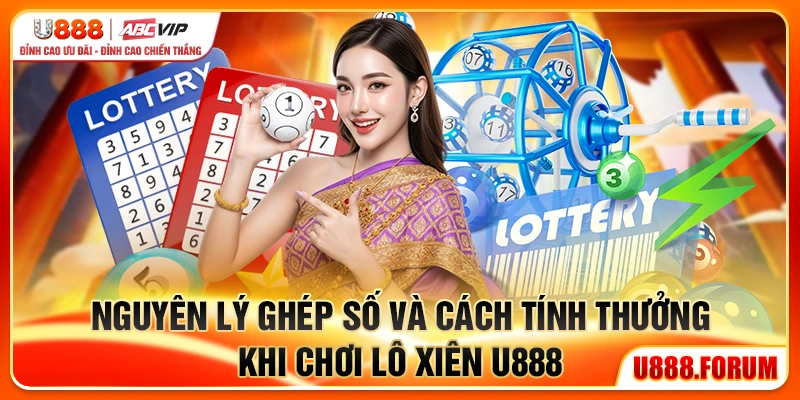 Lô Xiên U888 - Ghép Số Nhân Tỷ Lệ Thưởng Lên Nhiều Lần 1 Nguyên lý ghép số và cách tính thưởng khi chơi lô xiên U888