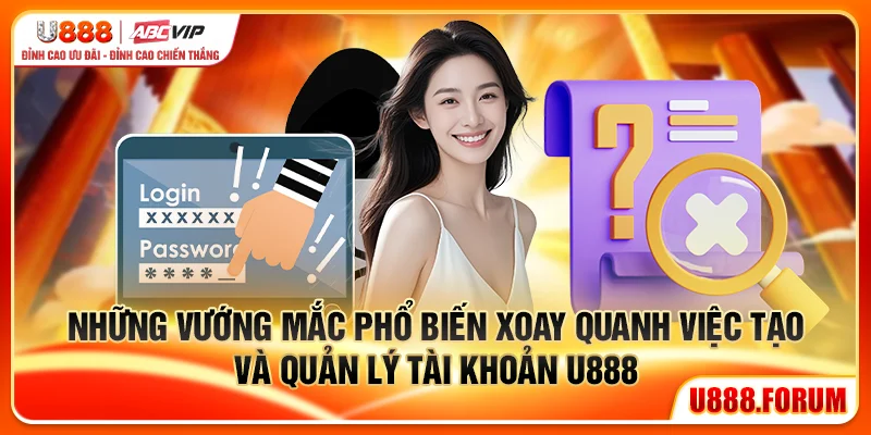 Câu Hỏi Thường Gặp U888 - Giải Đáp Nhanh, Không Vòng Vo 1 Những vướng mắc phổ biến xoay quanh việc tạo và quản lý tài khoản