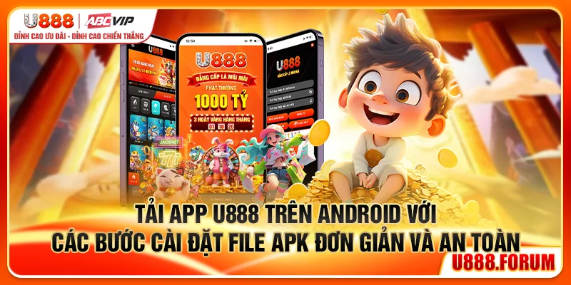 Tải App U888 - Cài Đặt Ứng Dụng Chính Thức Cho Android lẫn iOS 2 Tải app U888 trên Android với các bước cài đặt file APK đơn giản và an toàn